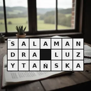 Hasło krzyżówkowe chioglossa lusitanica gatunek płaza ogoniastego z rodziny salamandrowatych występujący na północnym zachodzie półwyspu iberyjskiego - salamandra luzytańska – rozwiązanie, synonimy, podpowiedzi i definicje krzyżówkowe